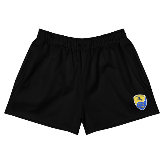 Women's Cavaliers Rugby Pocketed Athletic Shorts
