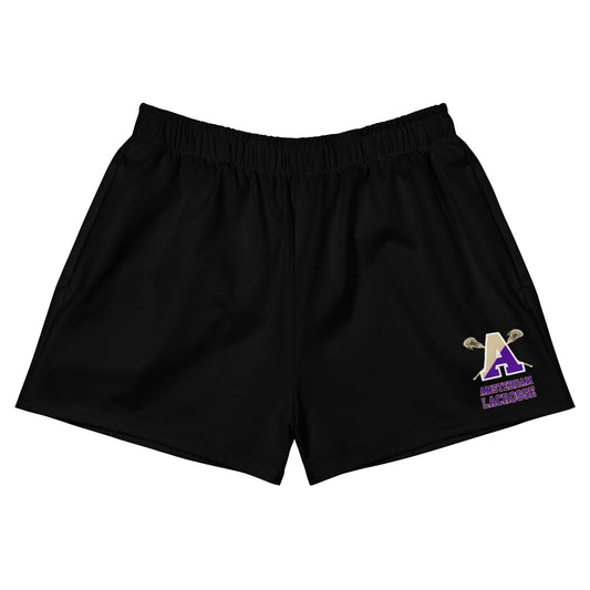 Women’s Amsterdam Lacrosse Athletic Shorts with Pockets