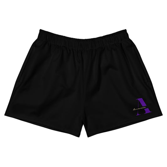Women’s Amsterdam Lacrosse Athletic Shorts with Pockets