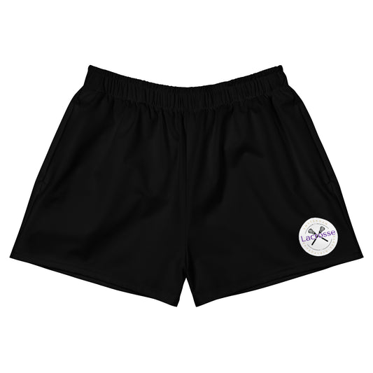 Women’s Amsterdam Lacrosse Athletic Shorts with Pockets