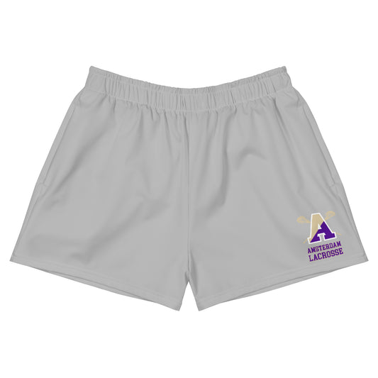 Women’s Amsterdam Lacrosse Athletic Shorts with Pockets