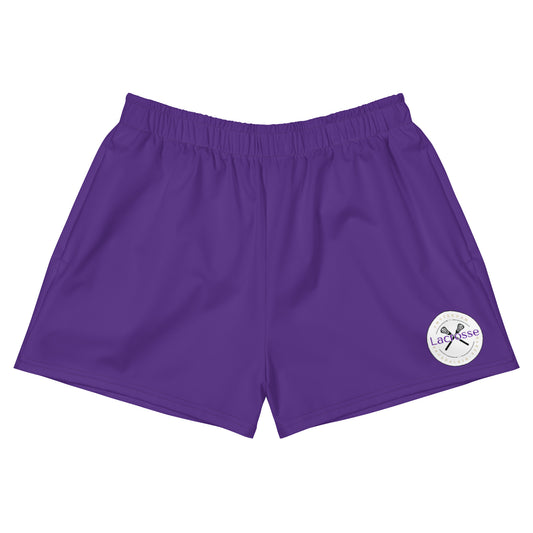 Women’s Amsterdam Lacrosse Athletic Shorts with Pockets