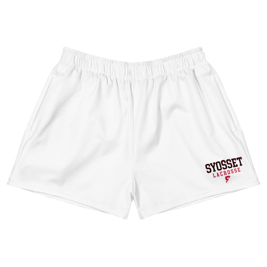 Women’s Syosset Lacrosse Athletic Shorts with Pockets