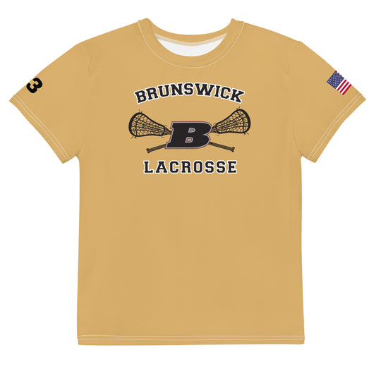 Youth BJR Lacrosse Premium Performance Shirt - Personalized