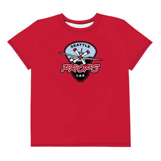 Youth Seattle Props Lacrosse Premium Performance T-Shirt