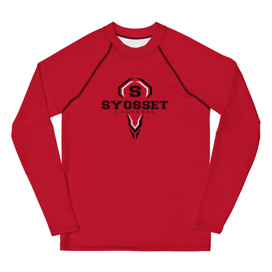 Youth Syosset Lacrosse Rash Guard