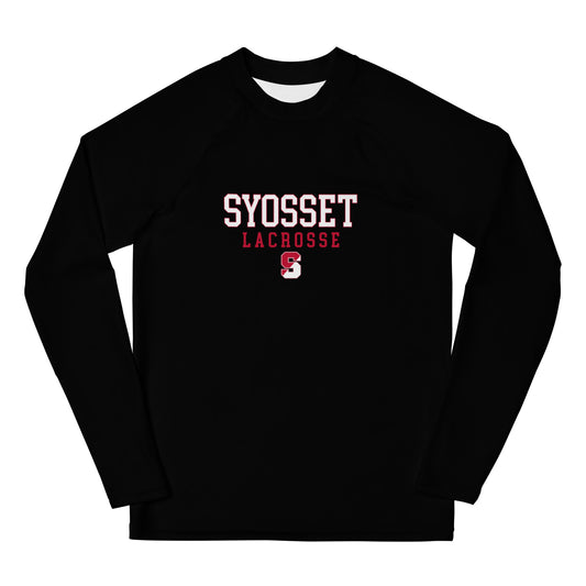 Youth Syosset Lacrosse Rash Guard