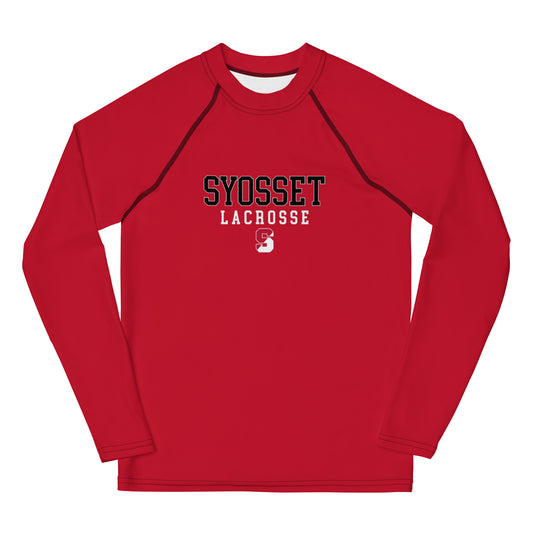 Youth Syosset Lacrosse Rash Guard