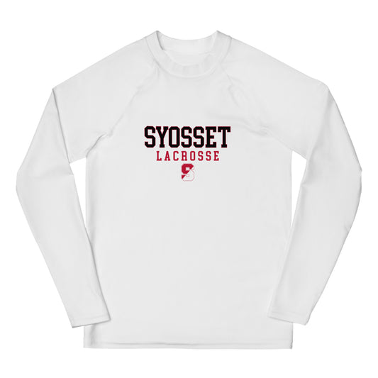 Youth Syosset Lacrosse Rash Guard