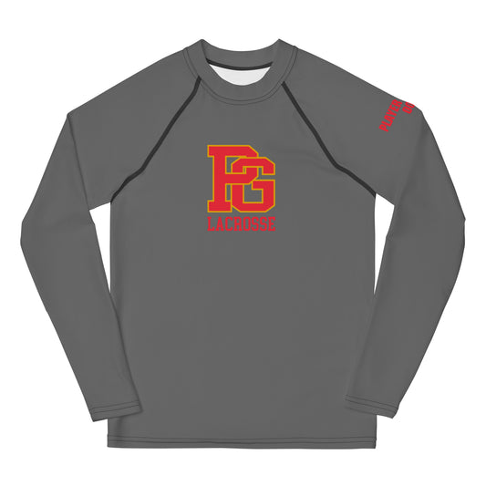 Youth Pacific Grove High School Lacrosse Compression Shirt - Personalized