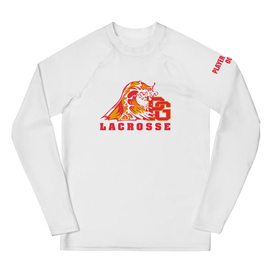 Youth Pacific Grove High School Lacrosse Compression Shirt - Personalized