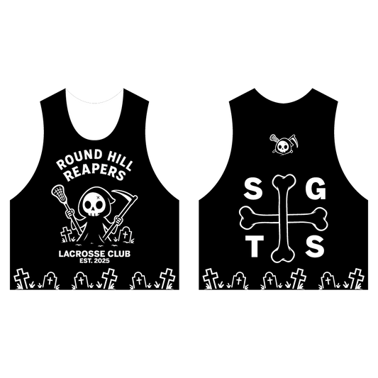 Round Hill Reapers Reversible Lacrosse Pinnie
