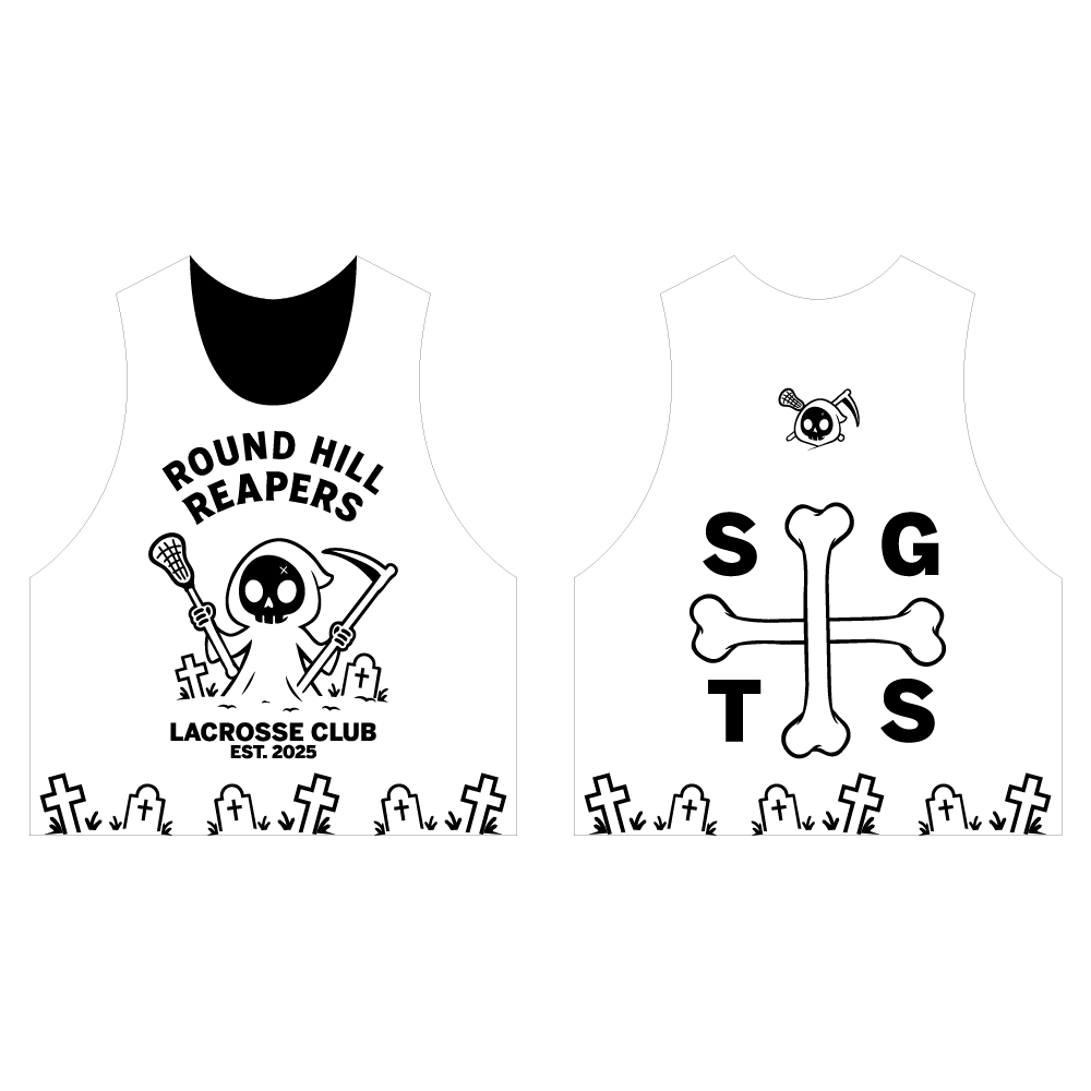 Round Hill Reapers Reversible Lacrosse Pinnie