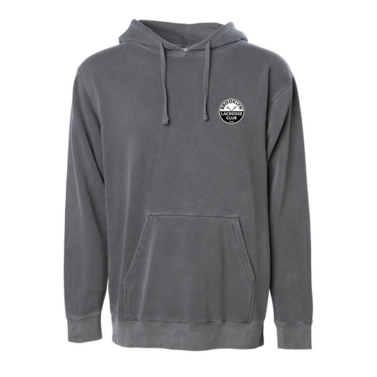 Adult Brooklyn Lacrosse Pigment Dyed Hoodie