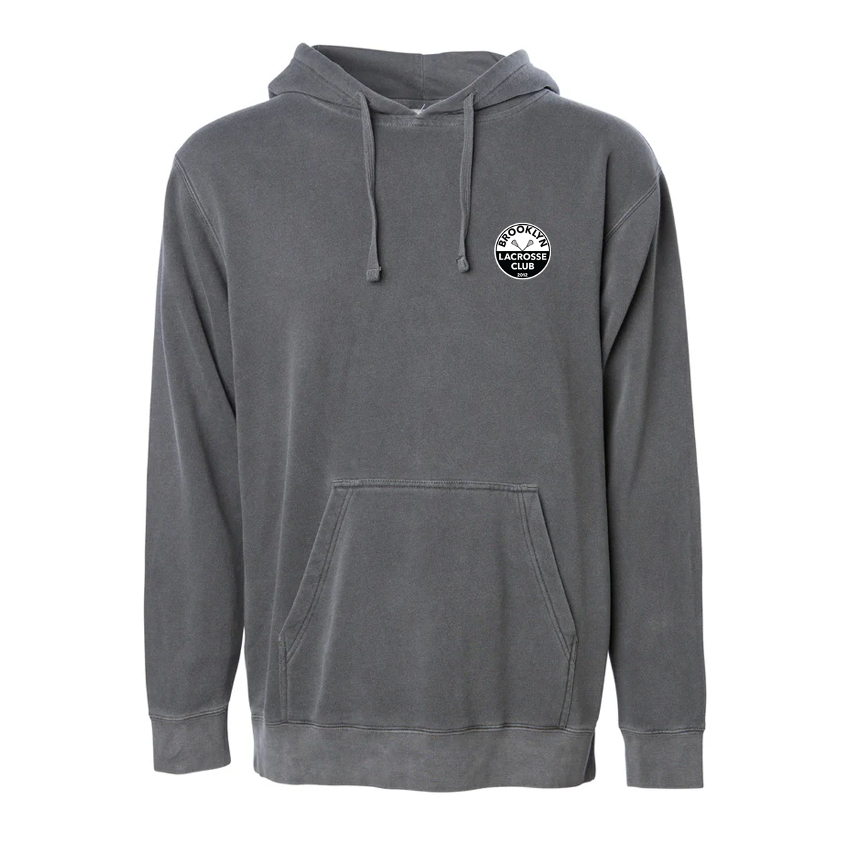Adult Brooklyn Lacrosse Pigment Dyed Hoodie