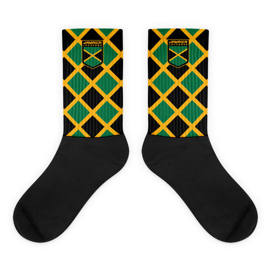 Jamaica Lacrosse Crew Socks