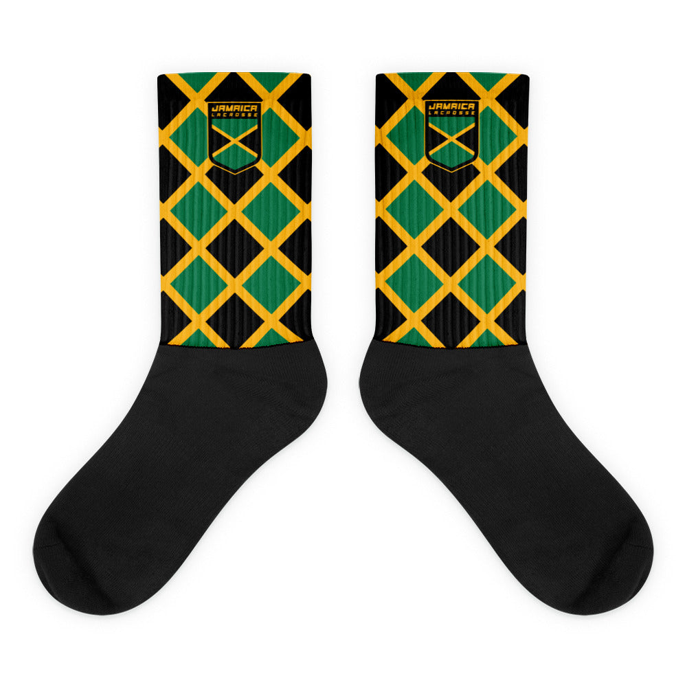 Jamaica Lacrosse Crew Socks