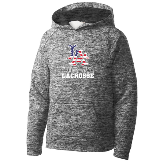 Youth Los Alamitos Lacrosse Sport-Tek Heather Fleece Hoodie