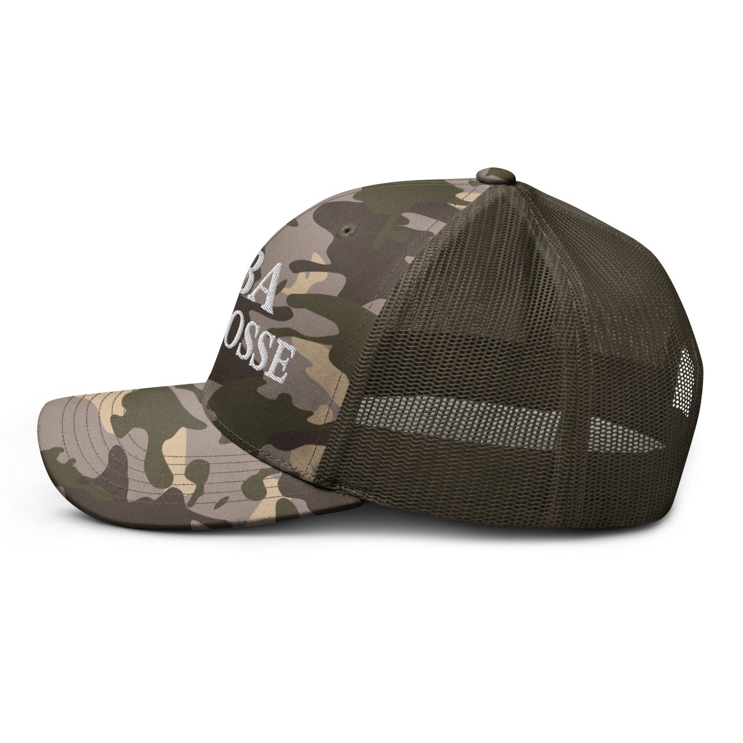 MBA Lacrosse Camouflage Trucker Hat