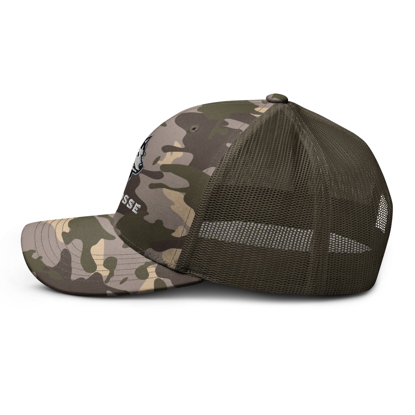 NHS Lacrosse Camouflage Trucker Hat