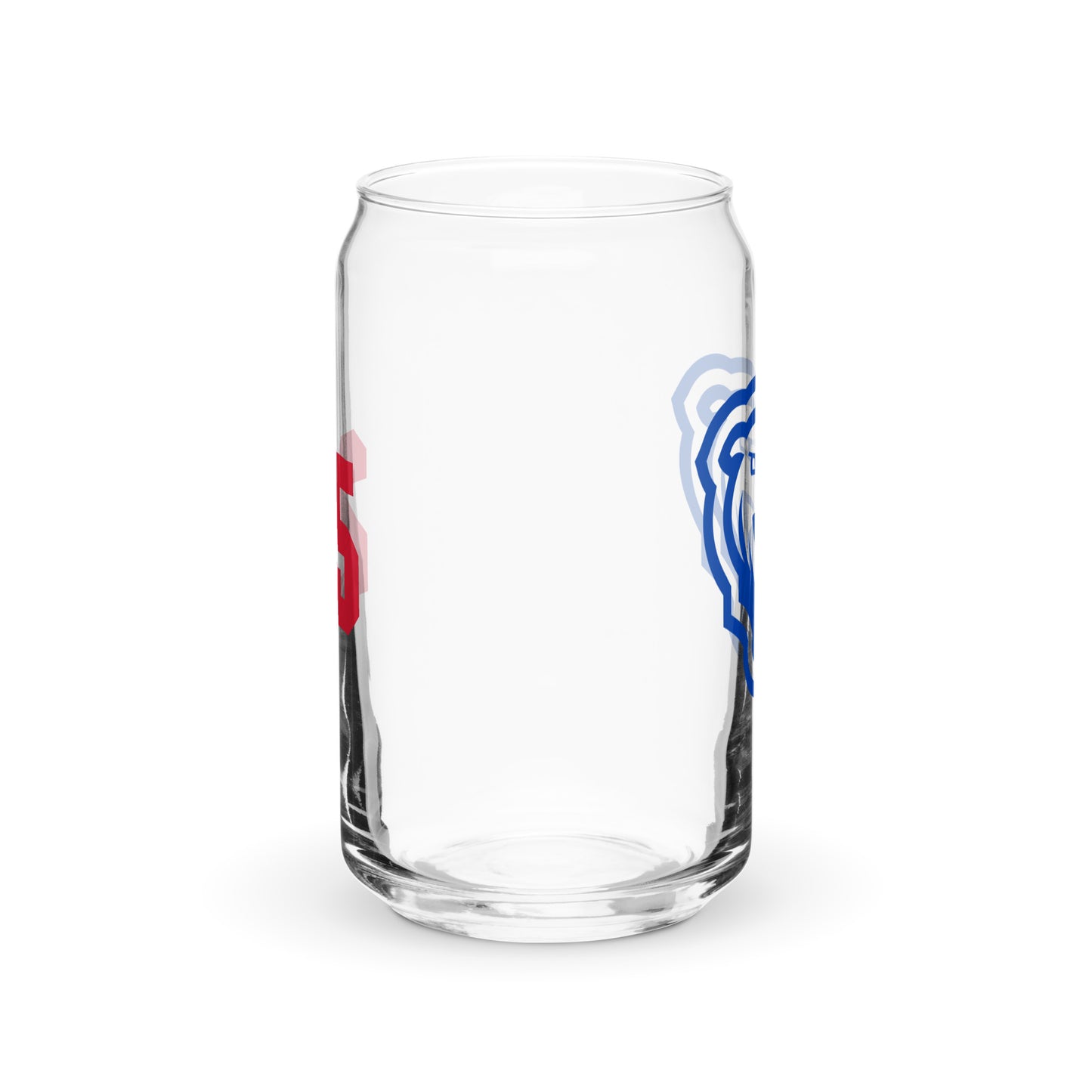 Personalizable - Bartlett HS Lacrosse Can-Shaped Glass