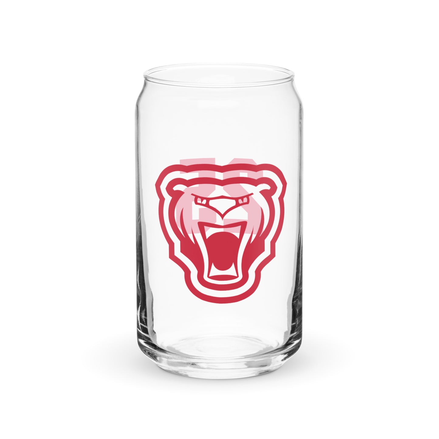 Personalizable Bartlett HS Lacrosse Can-Shaped Glass