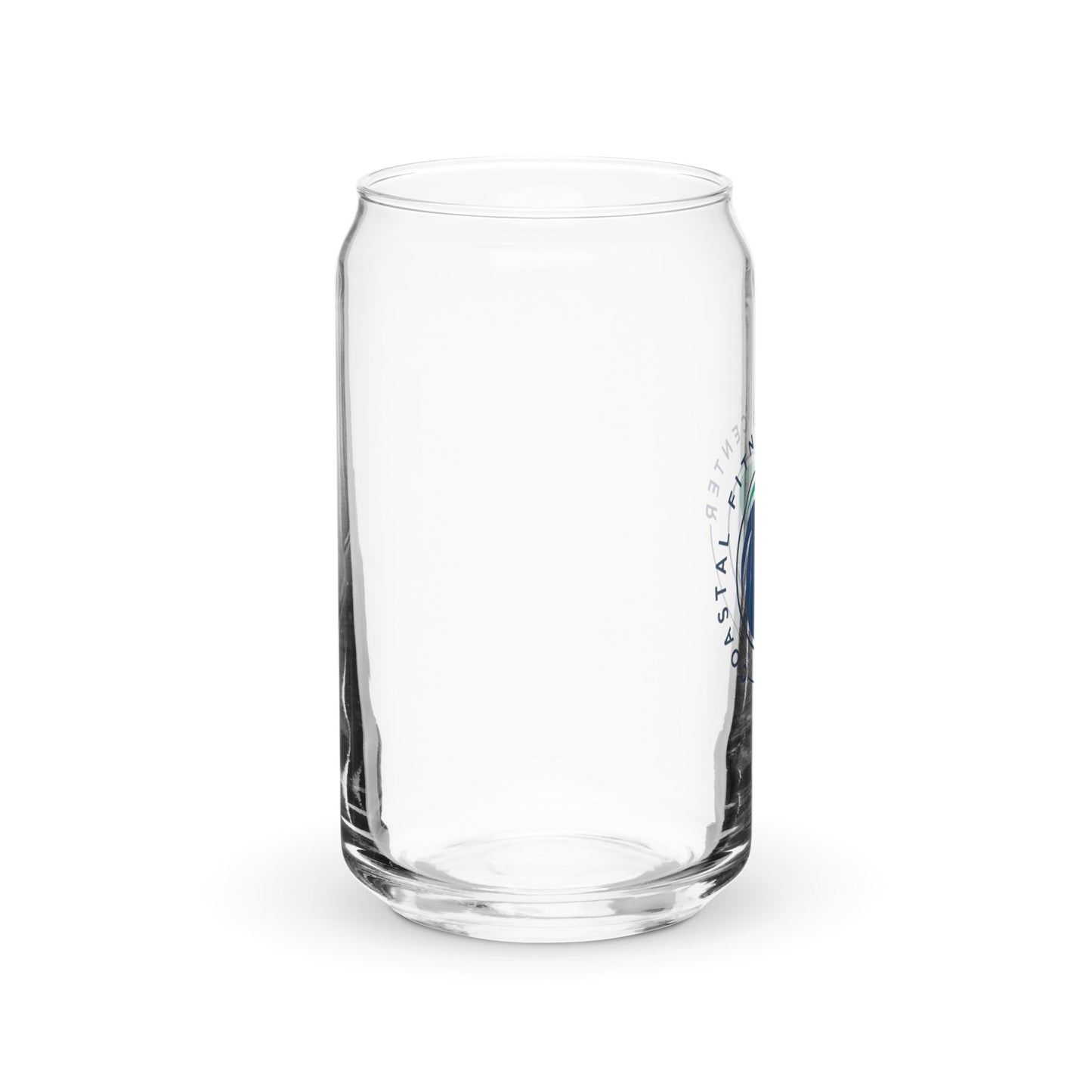 Can-Shaped Glass W/ Lid & Straw (16 oz)
