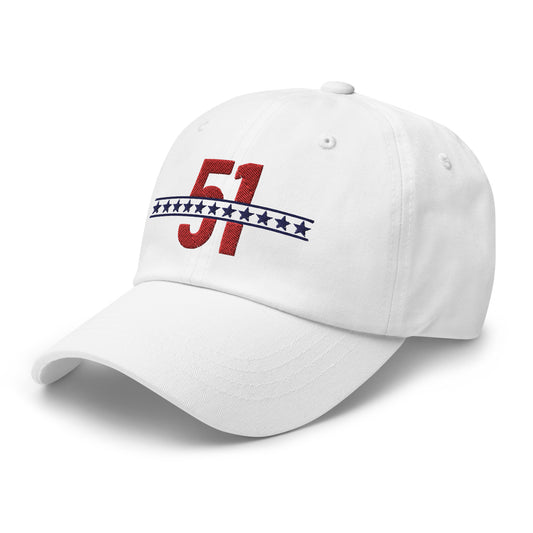 51 Stars Lacrosse Yupoong Classic Dad Hat