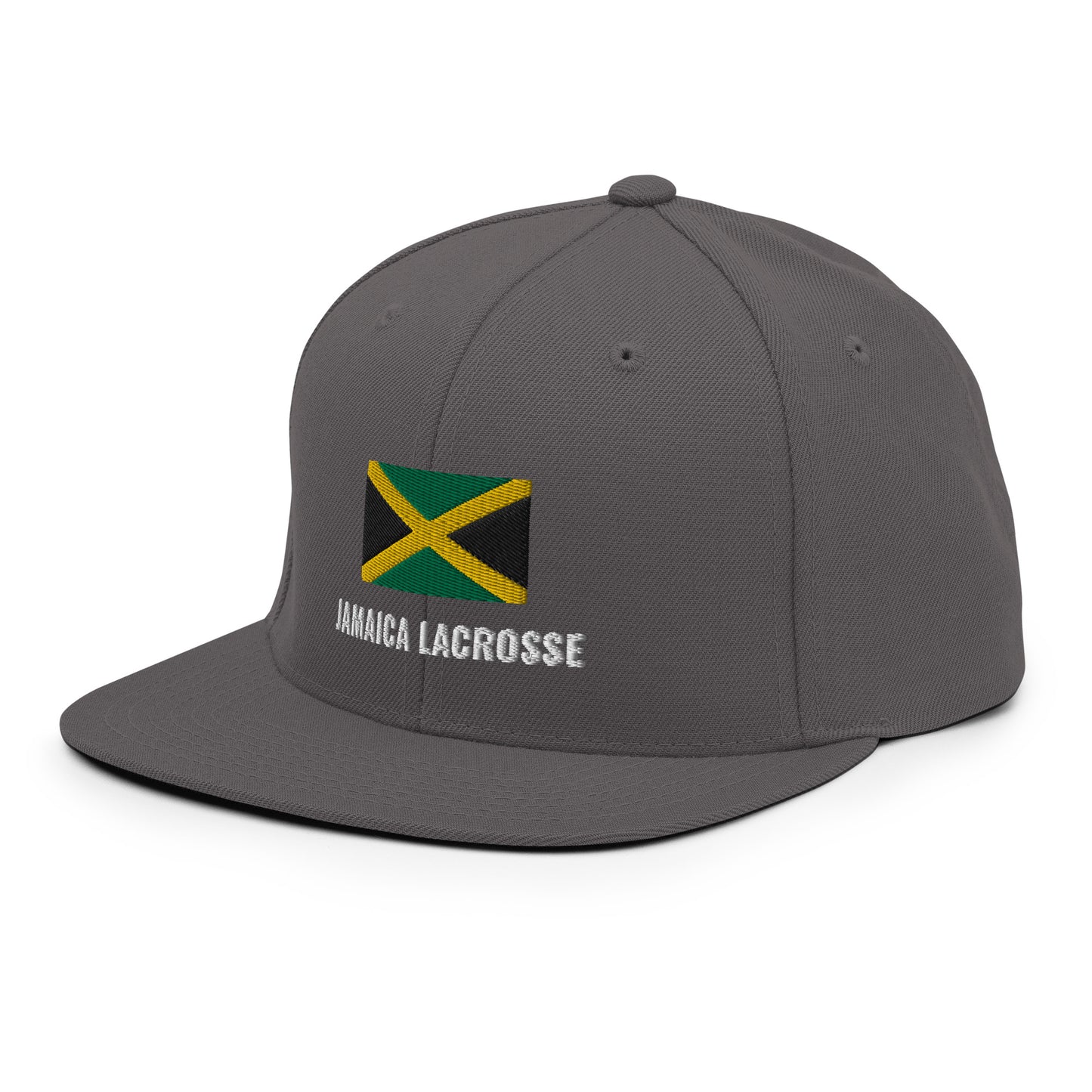 Jamaica Lacrosse Snapback Hat