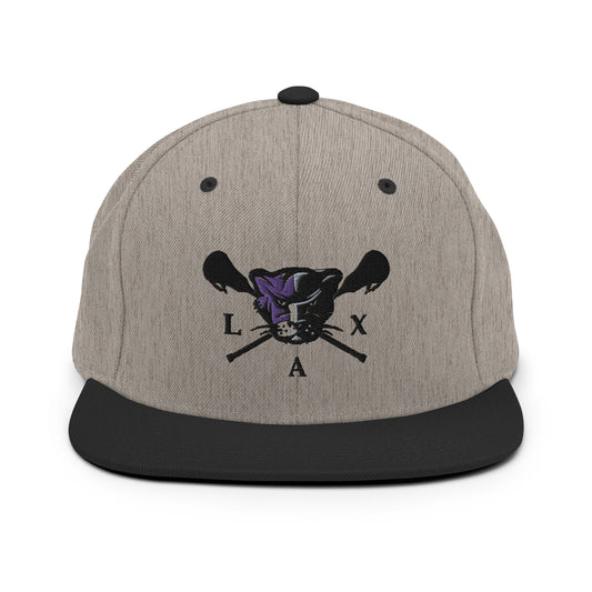 LaxCats Snapback Hat
