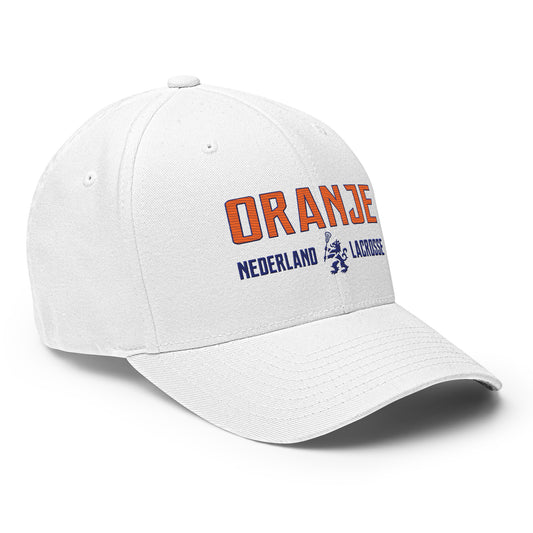 Netherlands Lacrosse Flexfit Structured Hat