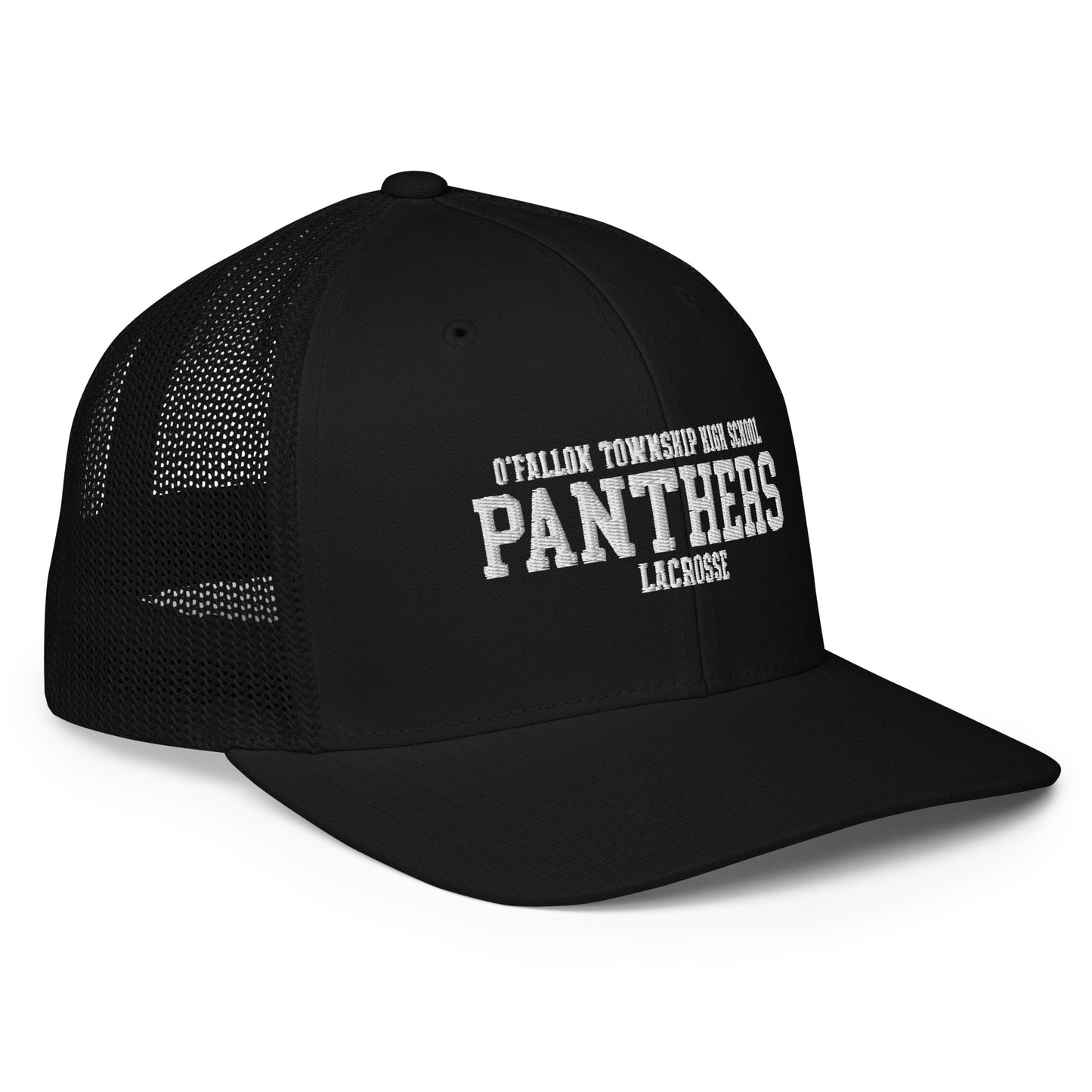 O'Fallon Township Panthers Lacrosse Closed-back Trucker Cap