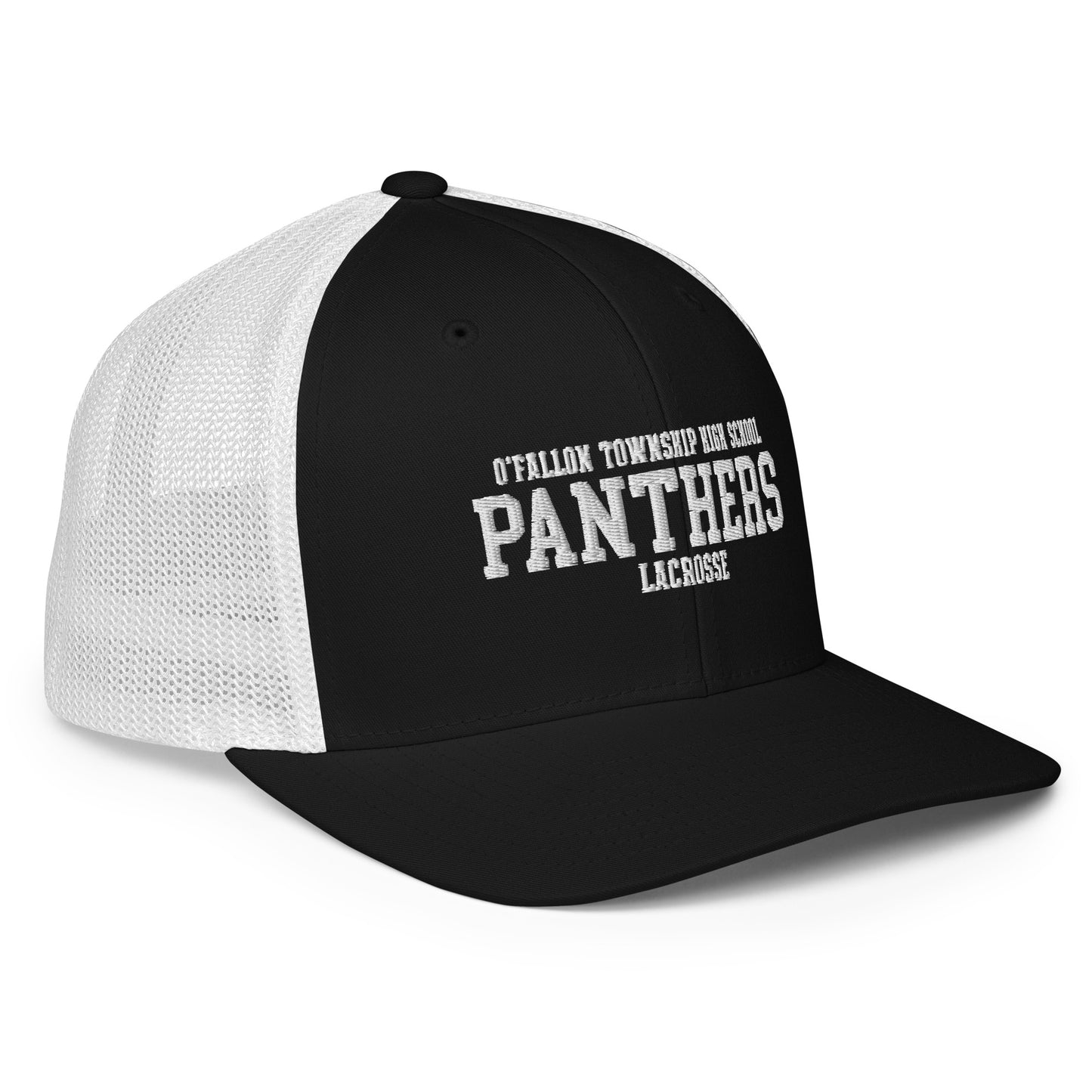 O'Fallon Township Panthers Lacrosse Closed-back Trucker Cap