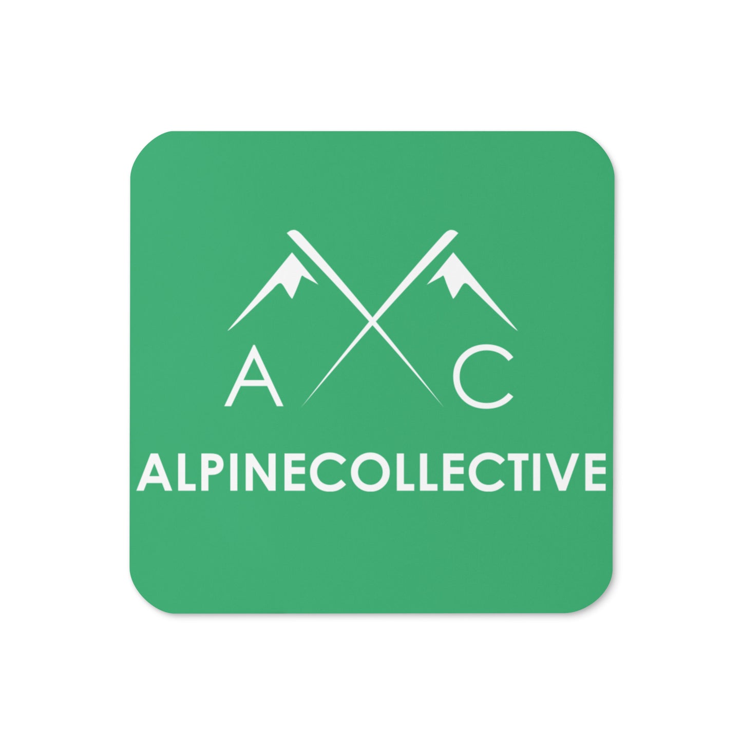 Cork-back Alpine Collective Cork-back Coaster
