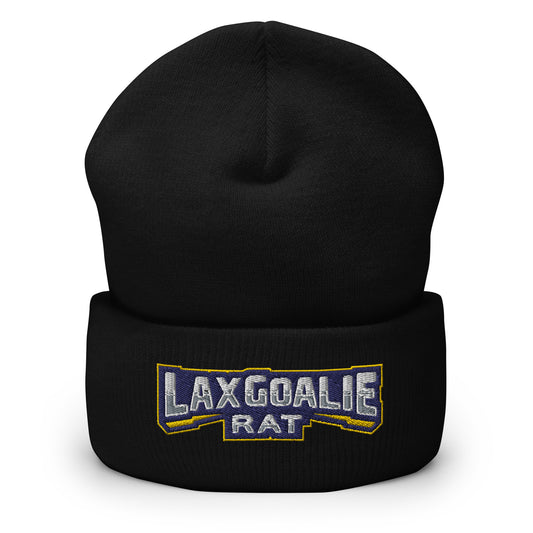Lax Goalie Rat Cuffed Beanie