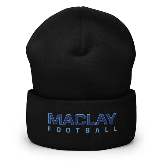Maclay Footbal Cuffed Beanie