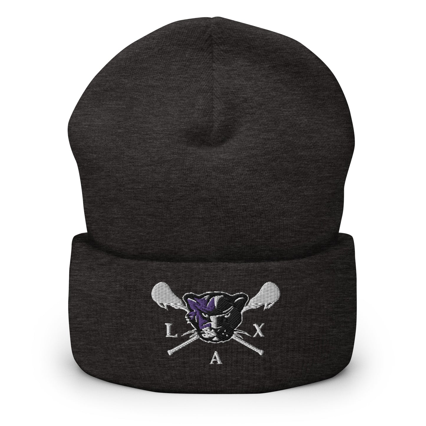 LaxCats Cuffed Beanie