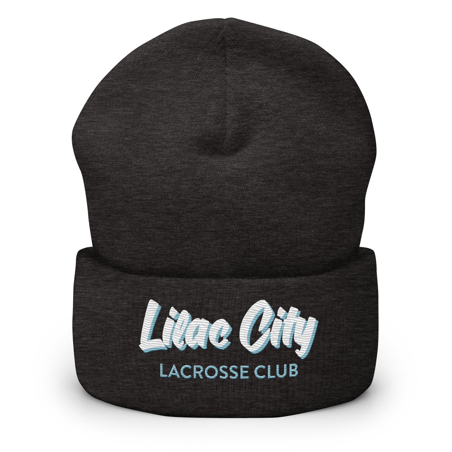Lilac City Lacrosse Cuffed Beanie