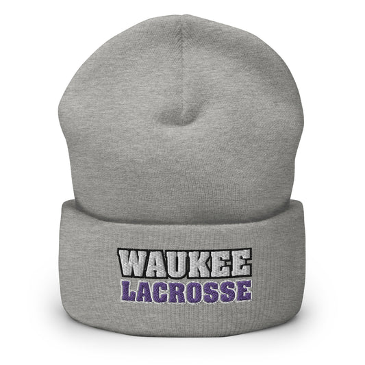 Waukee Lacrosse Cuffed Beanie