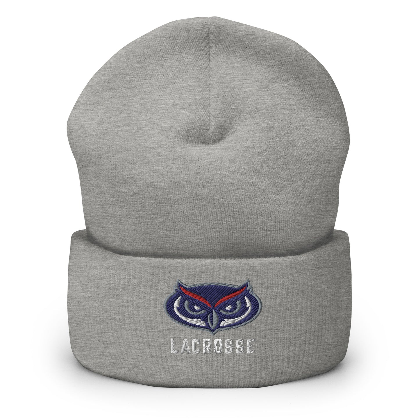 FAU Lacrosse Cuffed Beanie