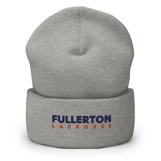 CSUF Lacrosse Cuffed Beanie