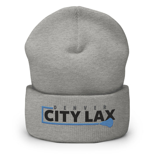 Denver City Lax Cuffed Beanie