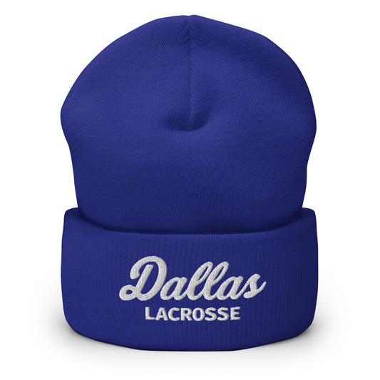 Stangs Lacrosse Cuffed Beanie