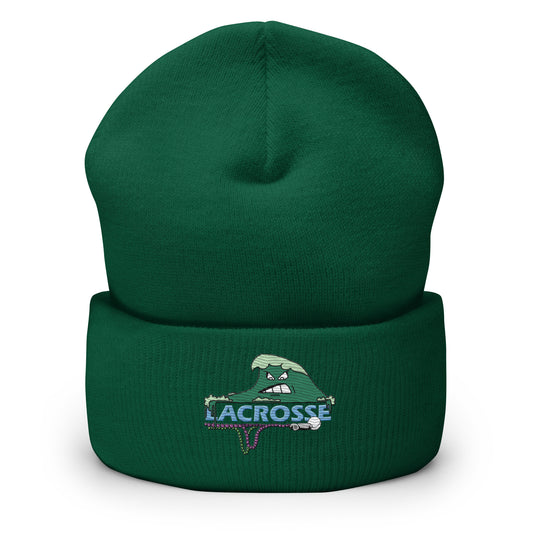 Tulane Lacrosse Cuffed Beanie