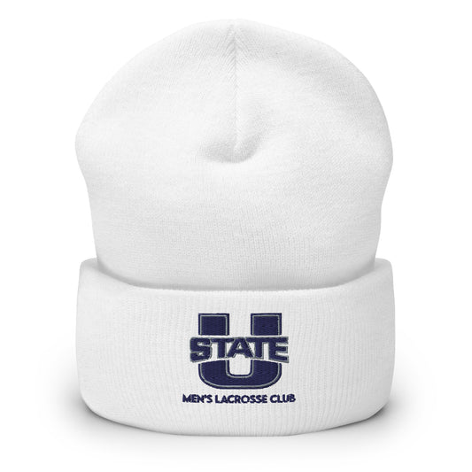 USU Lacrosse Cuffed Beanie