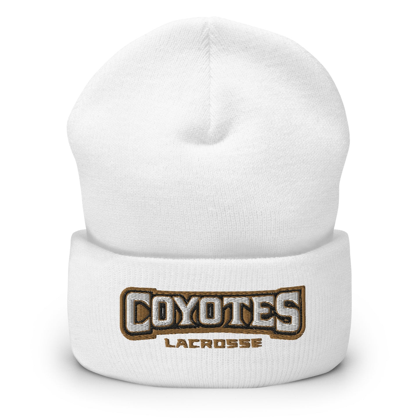 Coyotes Lacrosse Cuffed Beanie