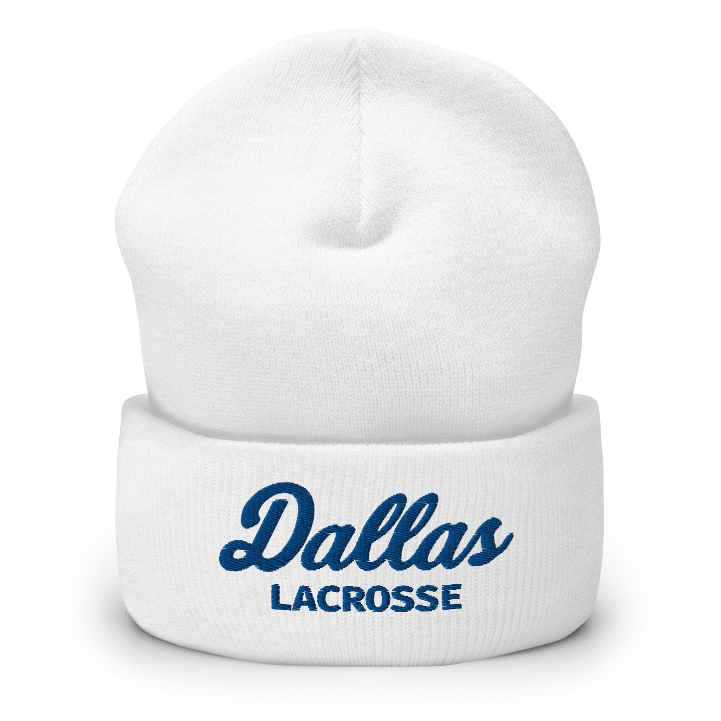 SMU Lacrosse Cuffed Beanie