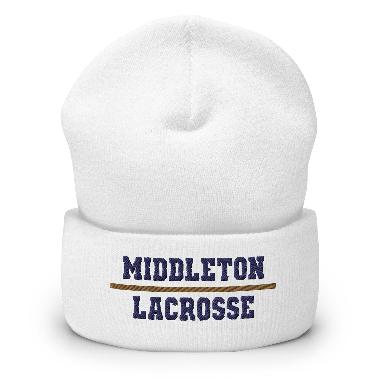 Middleton Vikings Lacrosse Cuffed Beanie