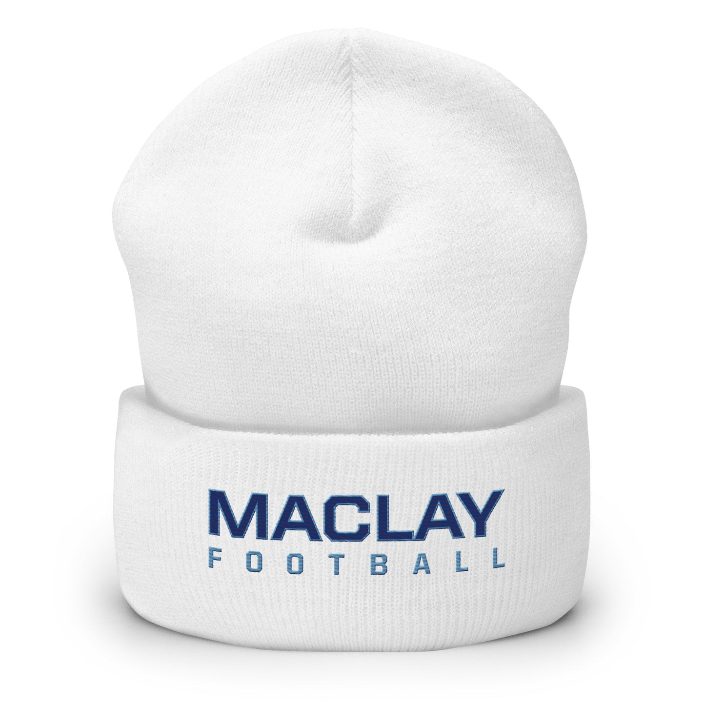 Maclay Footbal Cuffed Beanie