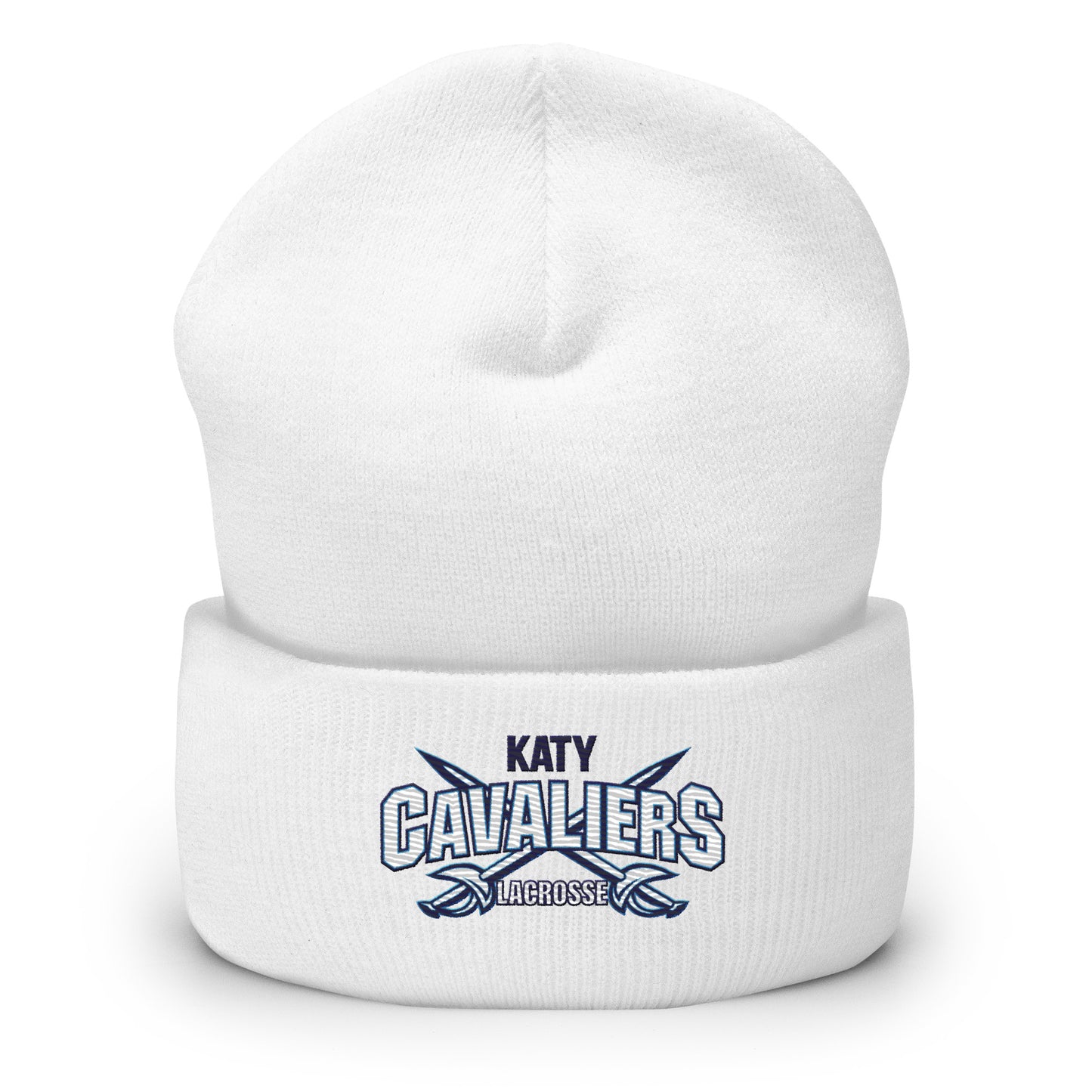 Katy Cavaliers Lacrosse Cuffed Beanie